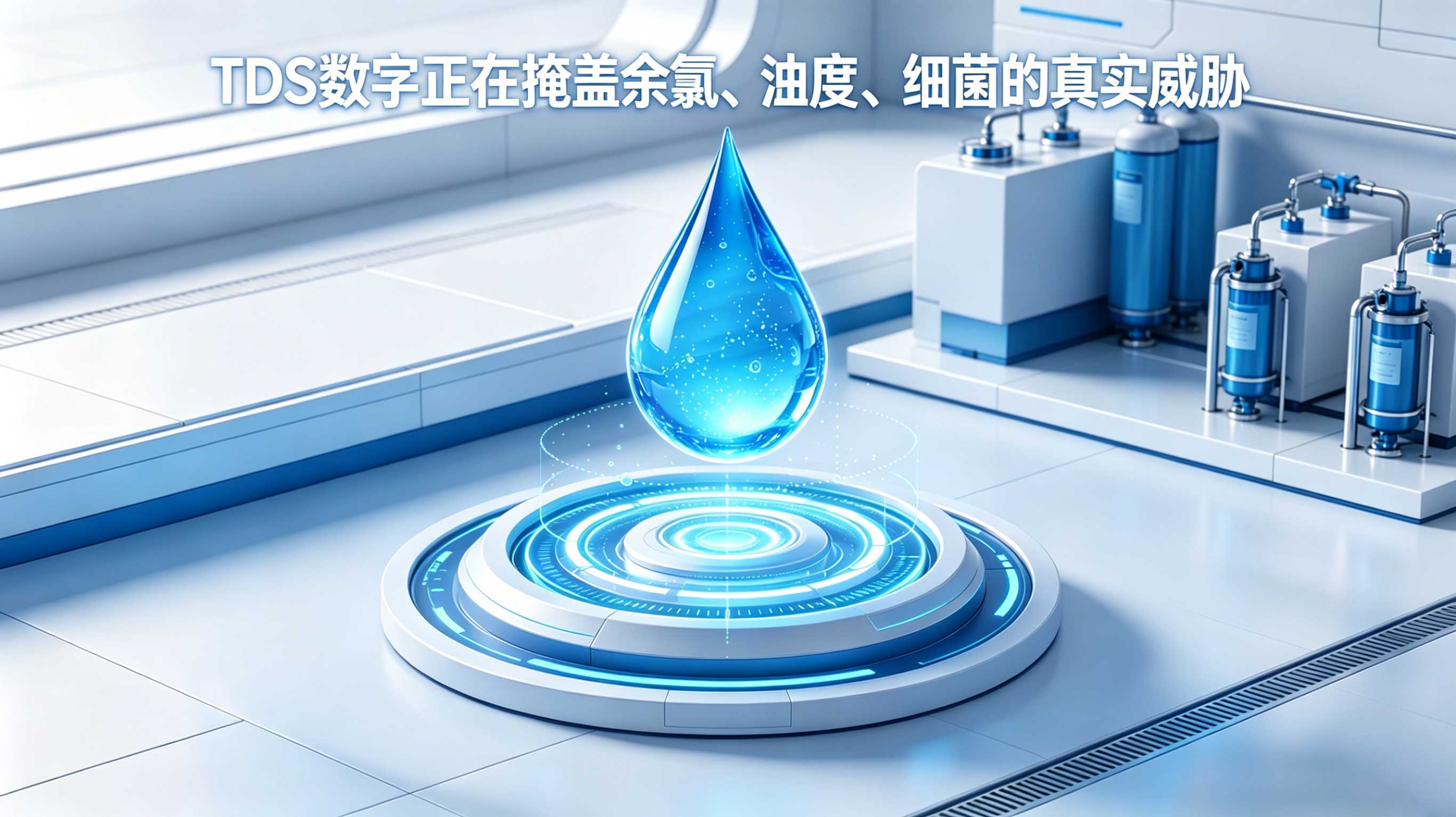伪智能饮水机横行： TDS数字正在掩盖余氯、浊度、细菌的真实威胁