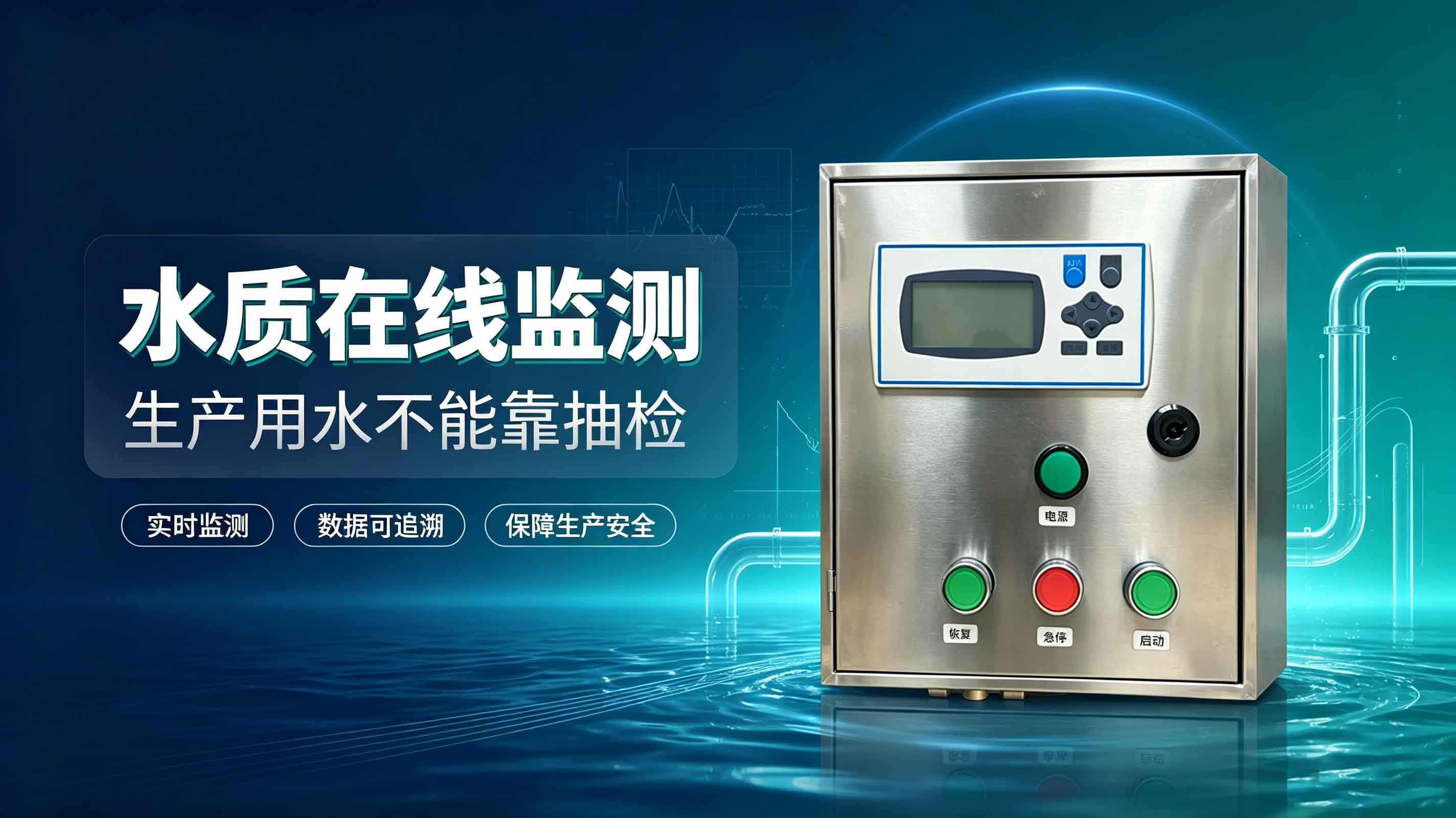 水质在线监测&mdash;&mdash;生产用水不能靠抽检