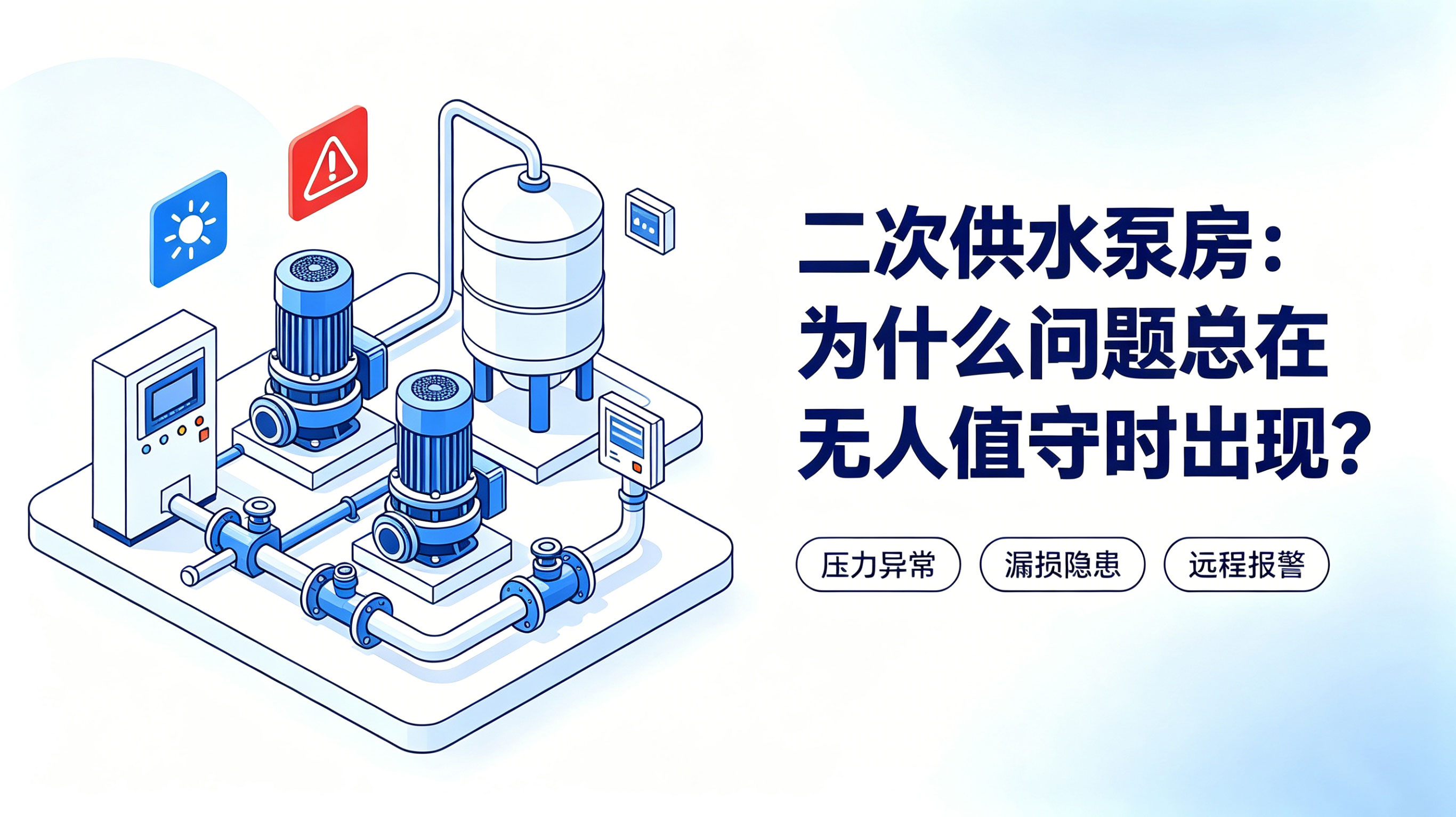 二次供水泵房：为什么问题总在无人值守时出现？